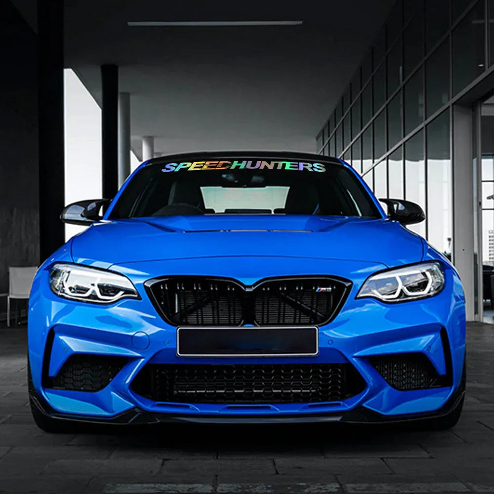 59cm long reflective vinyl car sticker for exterior rear gear or boot lid application.