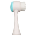 Blue pet paw brush measuring 13.5cm for dog and cat grooming with PP construction