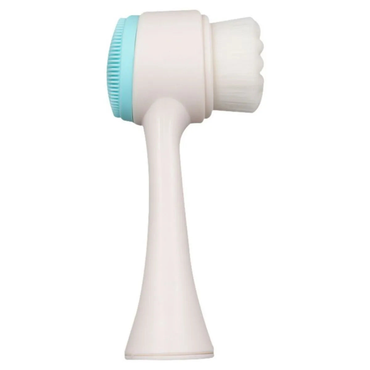 Blue pet paw brush measuring 13.5cm for dog and cat grooming with PP construction