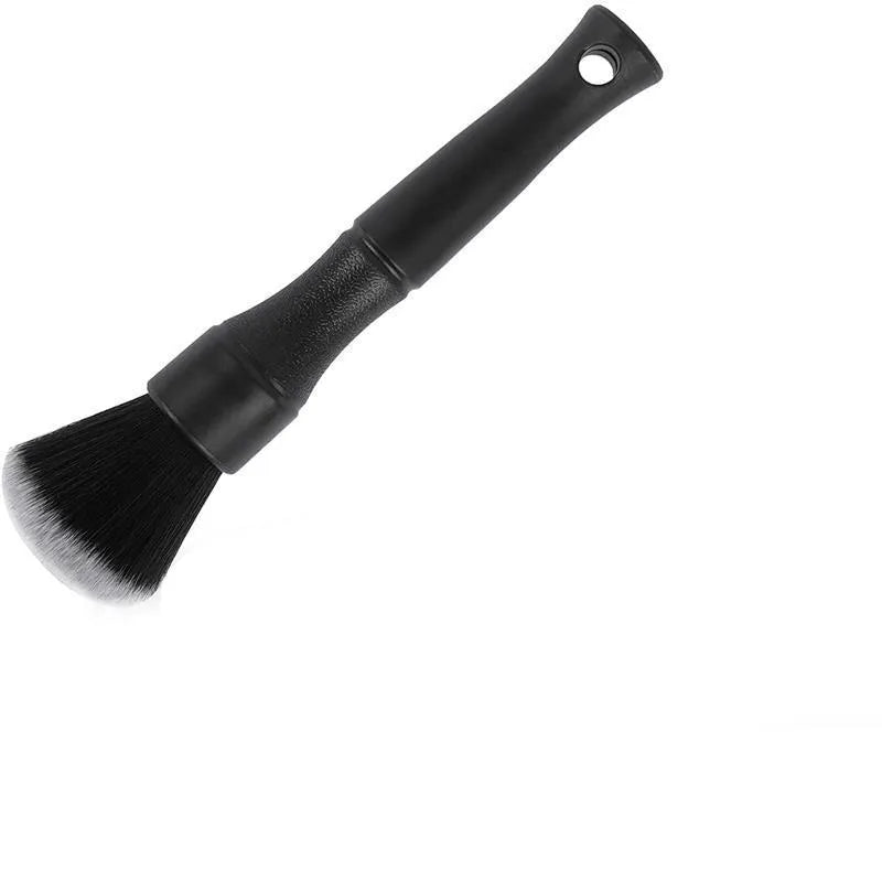 Black car detailing brush with pig hair bristles showing 240mm and 160mm size options