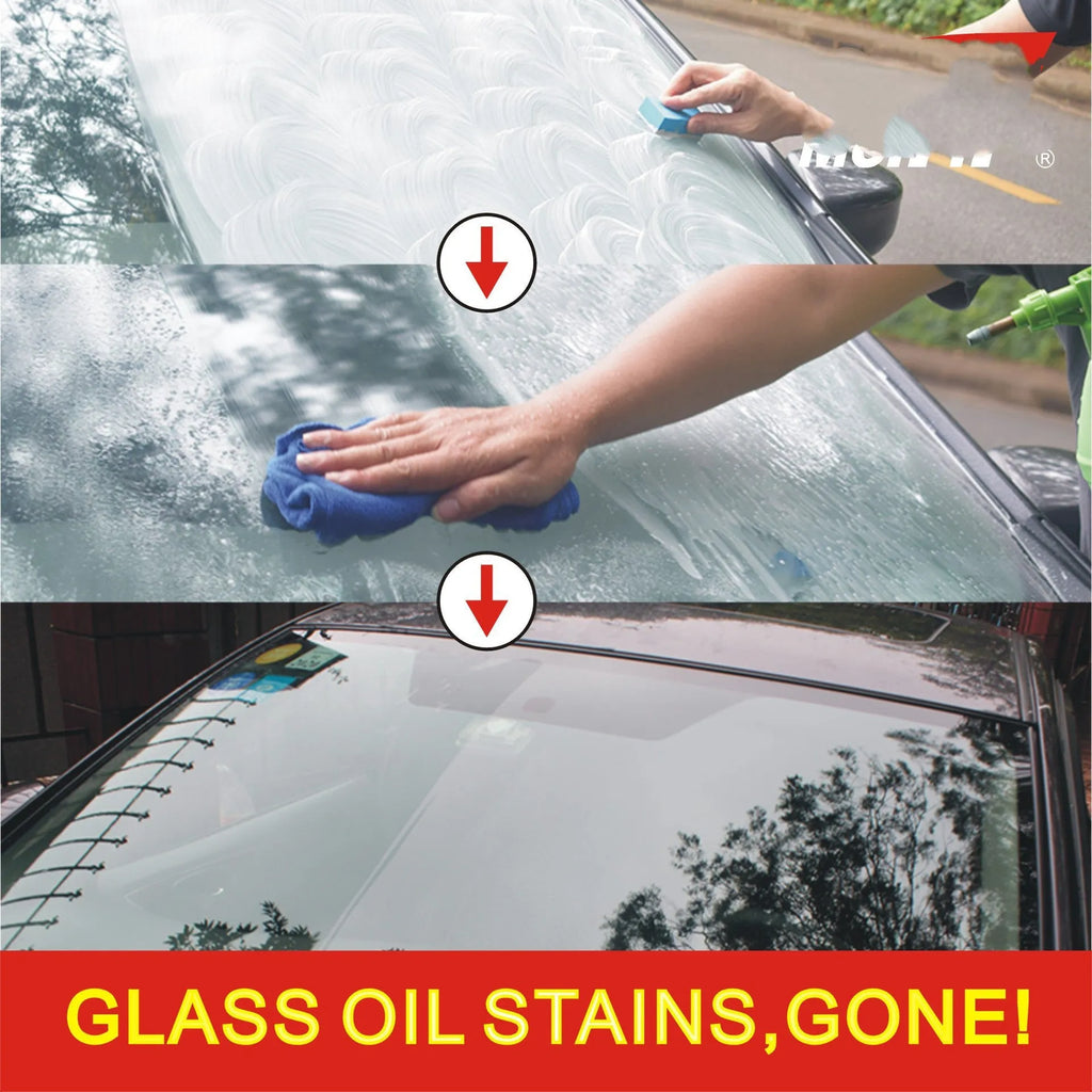 15ml white spray bottle of automotive glass anti-fog treatment with English packaging