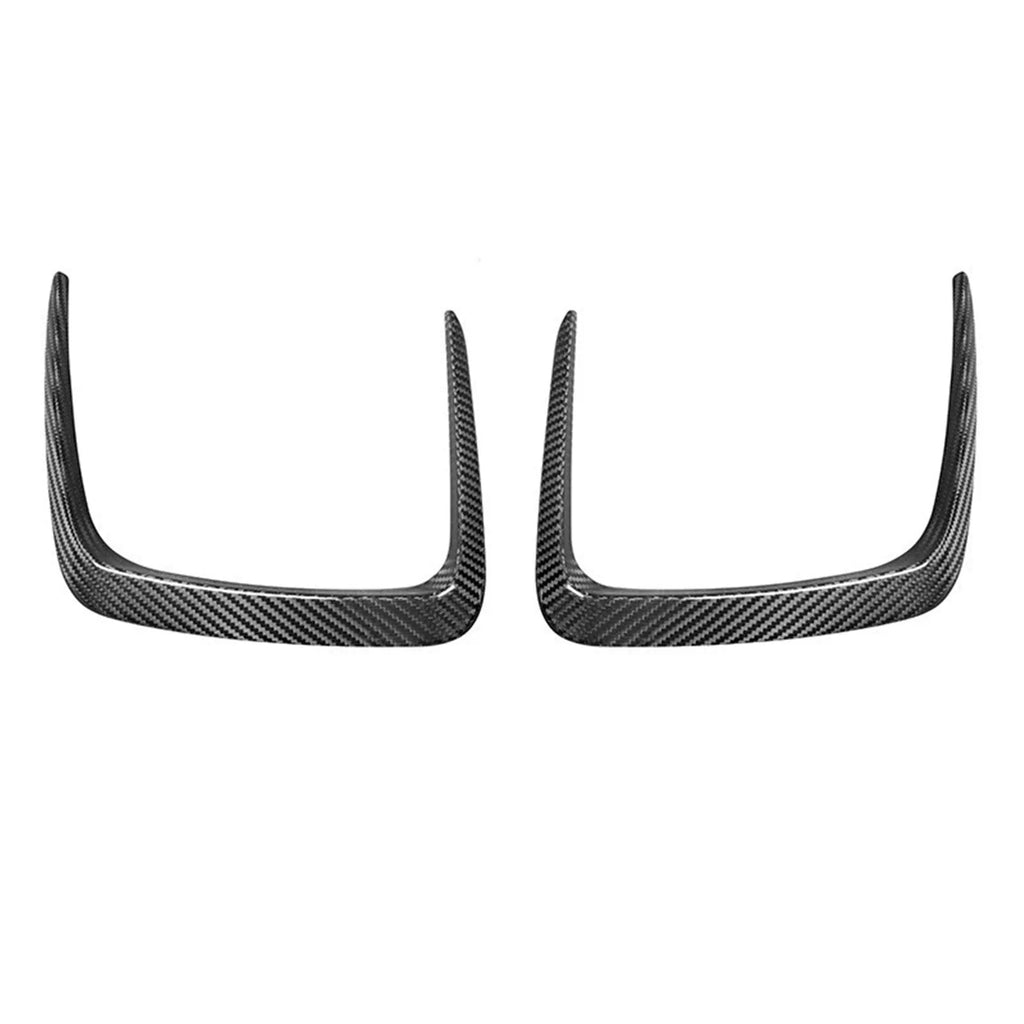 Dry carbon fibre front bumper grille with 3K weave for BMW M3 M4 G80 G82 models in black.
