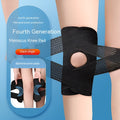 Adult knee protective sleeve for meniscus and patellar injury recovery in mesh fabric