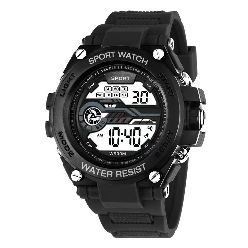 Fashion electronic watch for teenagers in one of ten available colours.