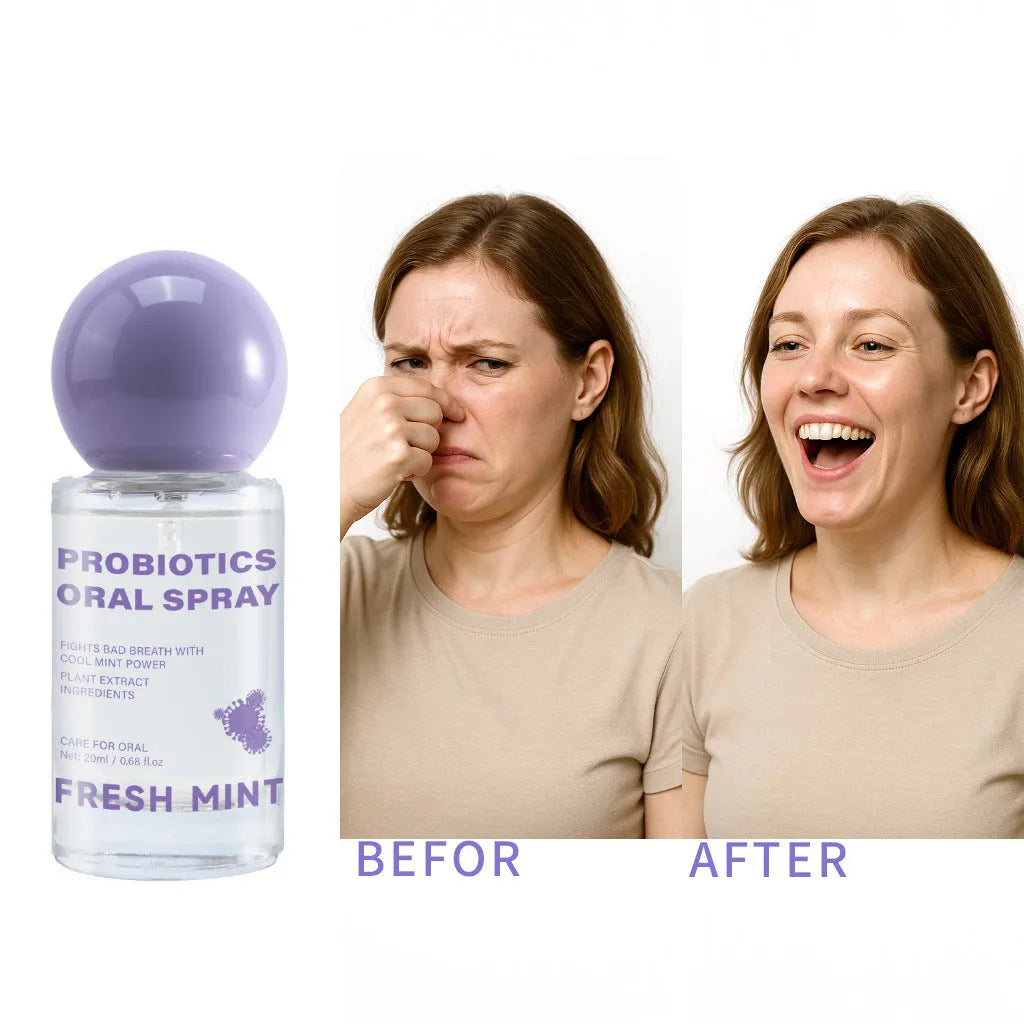 20ml probiotic oral spray bottle for home use, specification FP-B060, FP B060 Style