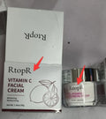 30g vitamin C face cream in a 6cm by 6cm by 5.2cm jar for universal skin types.
