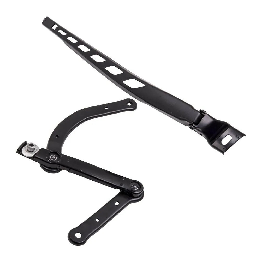 Front right windshield wiper arm for BMW 5-Series E60, showing durable construction and mounting points