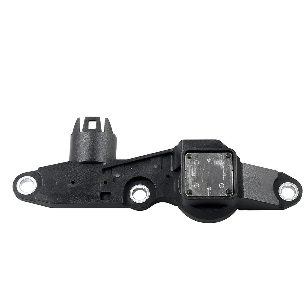 Black automotive crankshaft position sensor with eccentric shaft for BMW vehicles OE 11377506503