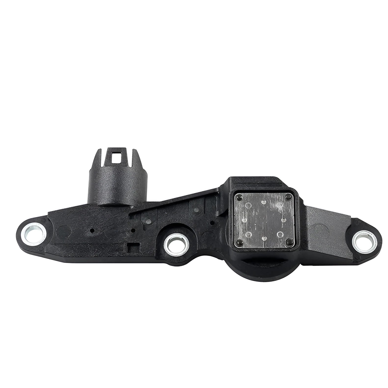 Black automotive crankshaft position sensor with eccentric shaft for BMW vehicles OE 11377506503