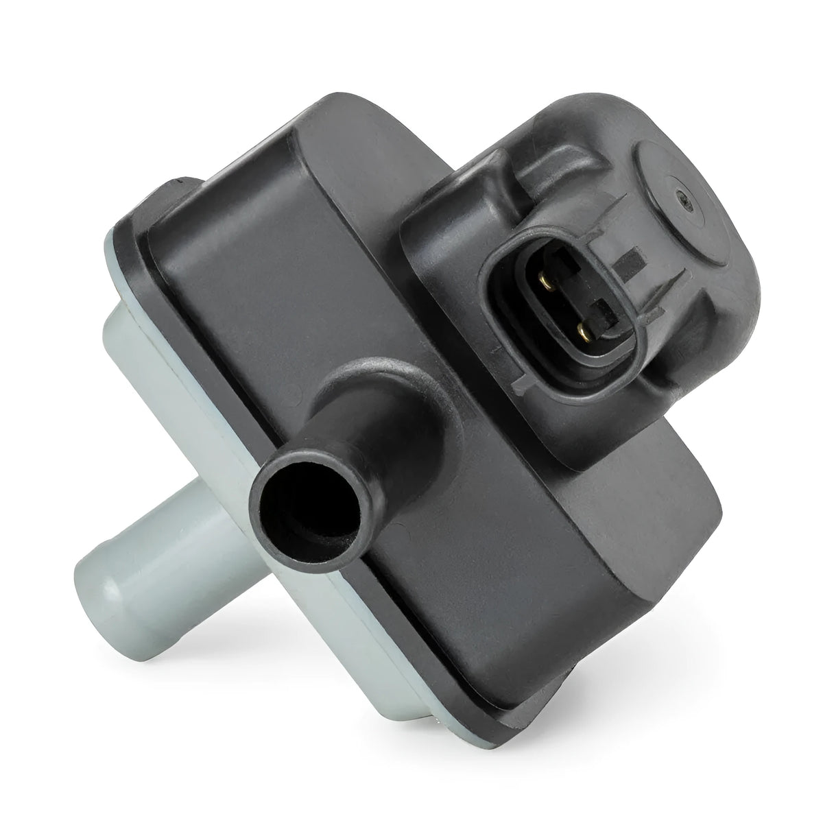 Black Toyota vacuum solenoid valve part number 90910-12283 electromagnetic component