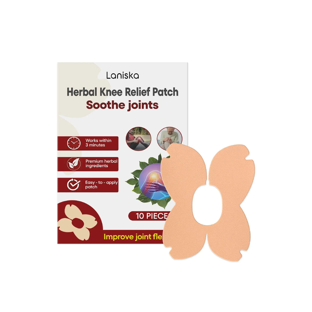 LANISKA herbal moxa leaf menthol joint nursing adhesive bandages - 10 pieces in box