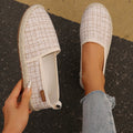 Men's casual fisherman shoes with rope bottom detail in canvas construction