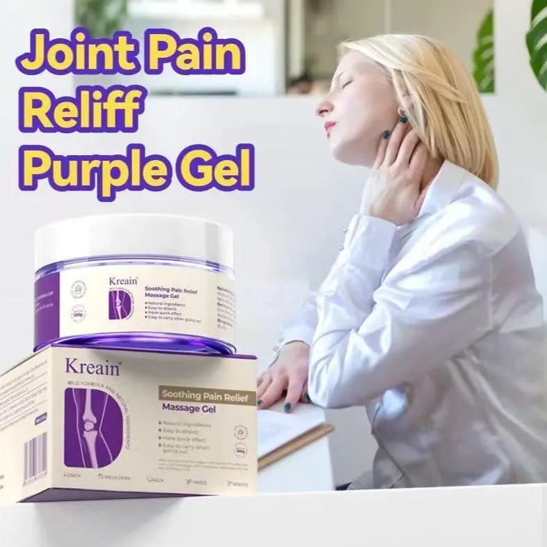 100g tube of Joint Pain Care Gel with menthol and camphor for temporary relief