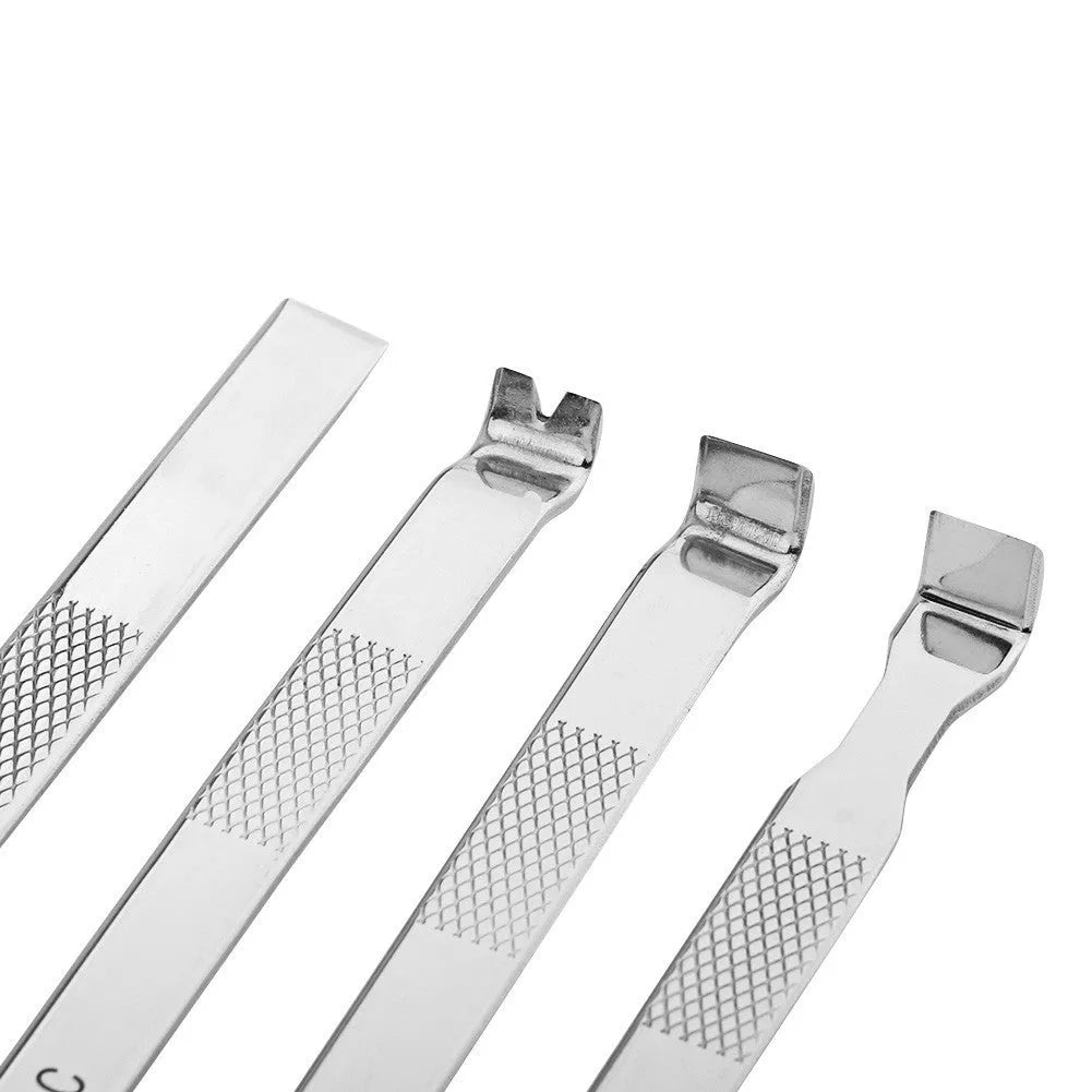 Mobile phone rear cover glass fixing fixture with adjustable elasticity and silicone grip points
