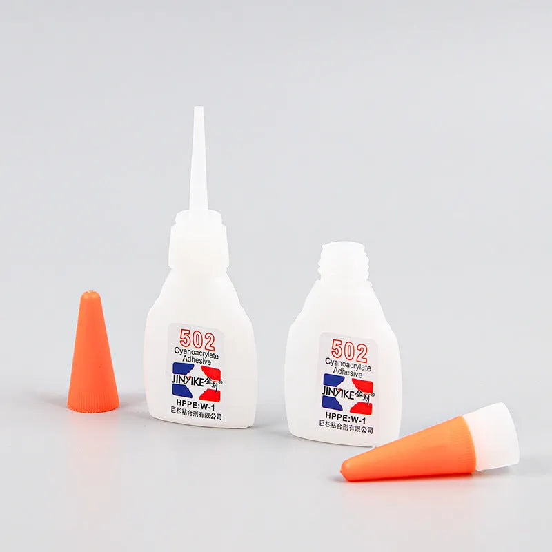 Specialised strong instant adhesive glue for shoe repairs in 3g and 8g sizes