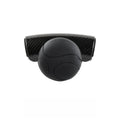 Black steering wheel assist ball with 9cm silicone grip and metal bearing for single-hand steering