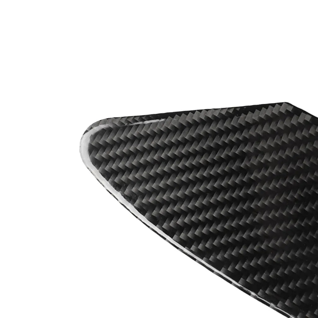 Carbon fibre USB charging port panel decorative sticker with 3M backing