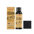 30ml glasses scratch remover bottle with silicon dioxide solution and included cloth for lens polishing