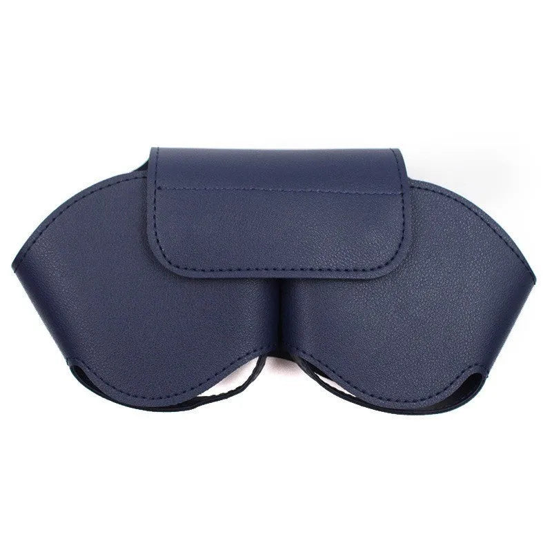 AirPods Max protective case in PU leather with sewing construction