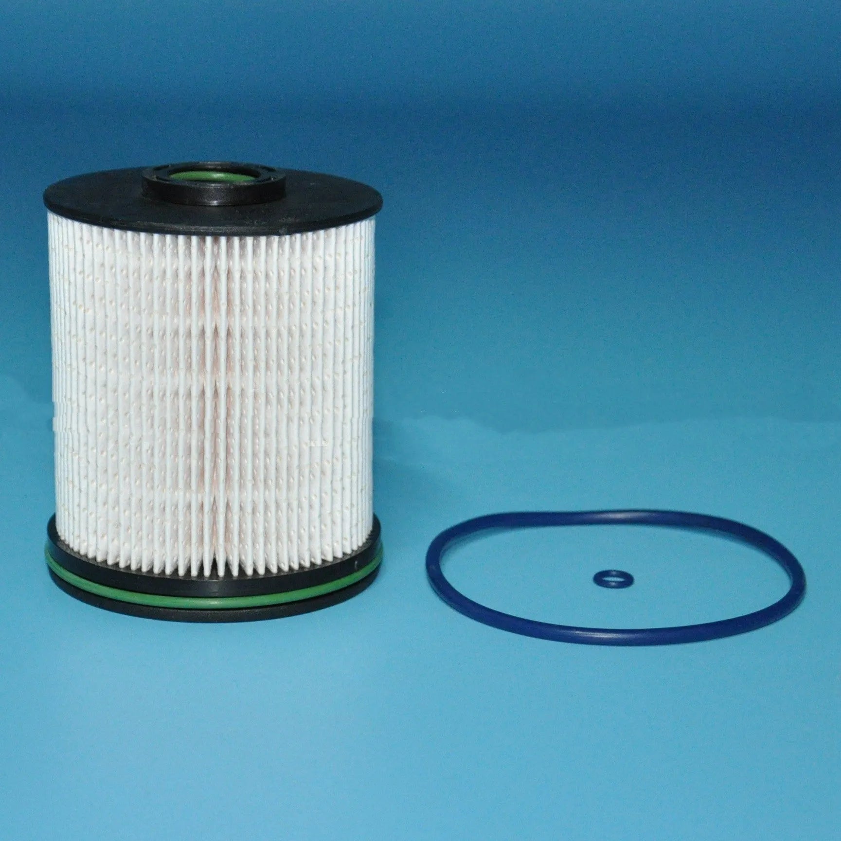 Diesel fuel filter element with gasket kit for Vauxhall Opel Astra, 106mm height, 88-90mm diameter