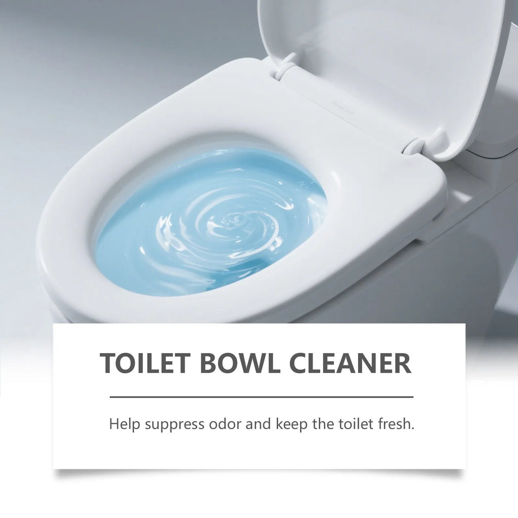 Toilet cleaning powder sachets with sodium bicarbonate formula for removing urine stains and odours