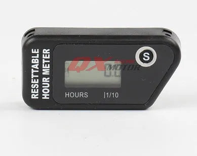 YSDS black electronic timer with LCD display for engine maintenance scheduling