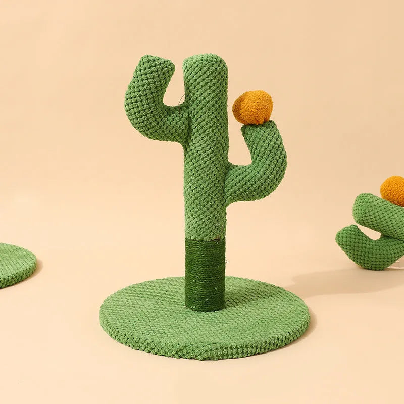 Masson cactus cat scratch board with 50x30cm sisal scratching surface and climbing frame design for cats