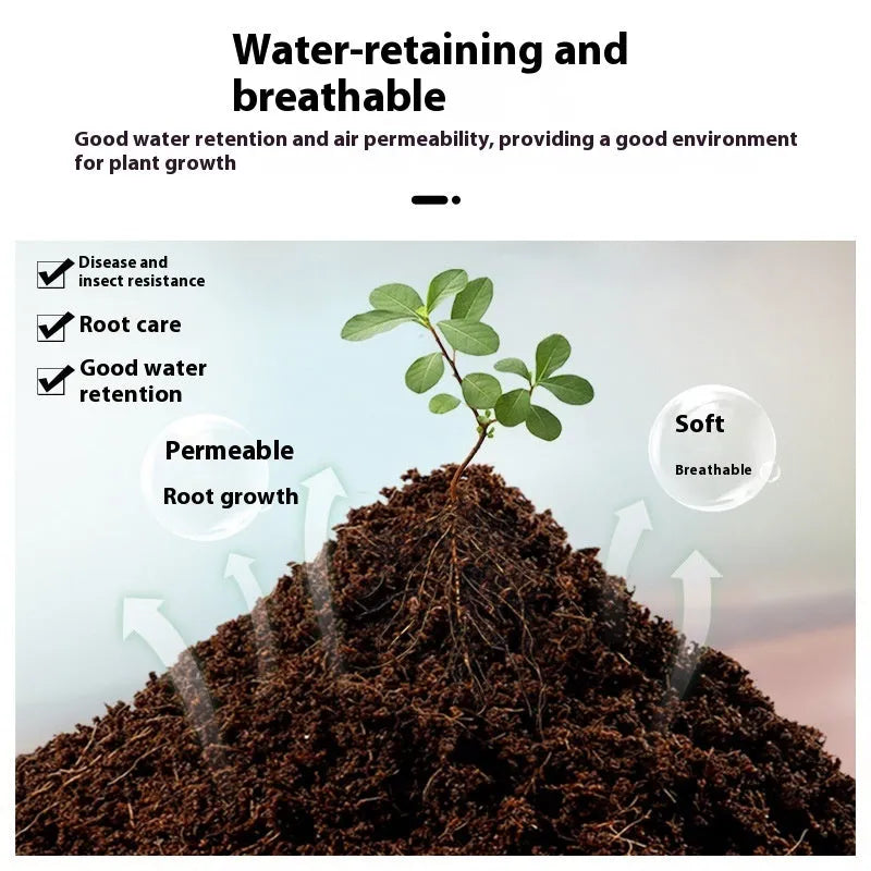 Compressed nutrient soil blocks for vegetable planting showing expansion when watered, with size options from 30x10mm to 100x20mm