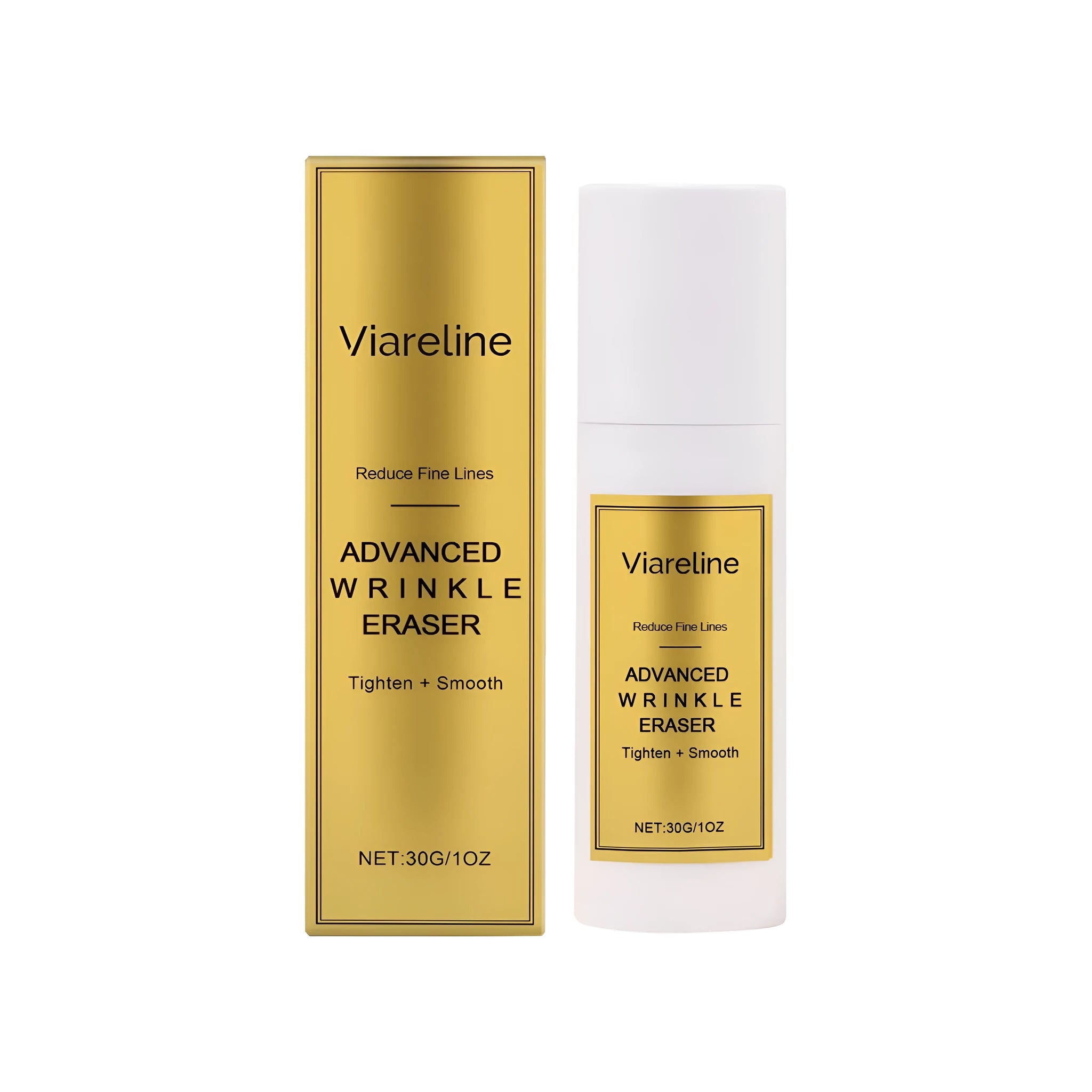 30g tube of advanced anti-wrinkle facial cream with hyaluronic acid and collagen