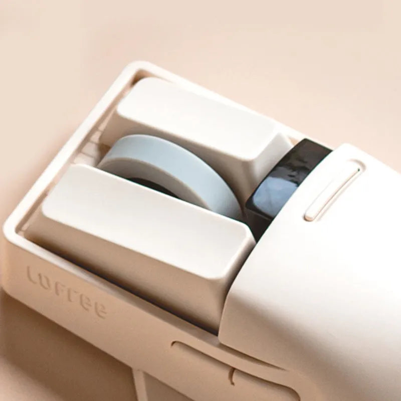 Xiaoqiao wireless computer mouse in tofu colour with ergonomic design and adjustable 4000dpi resolution