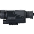 Outdoor infrared digital night vision telescope with rubber-coated body, 40mm lens, and storage bag for bird watching and travel
