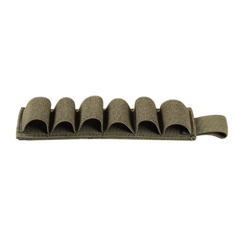 Tactical 6-hole storage sticker organiser bag made from 1000D nylon fabric measuring 5x16.5cm