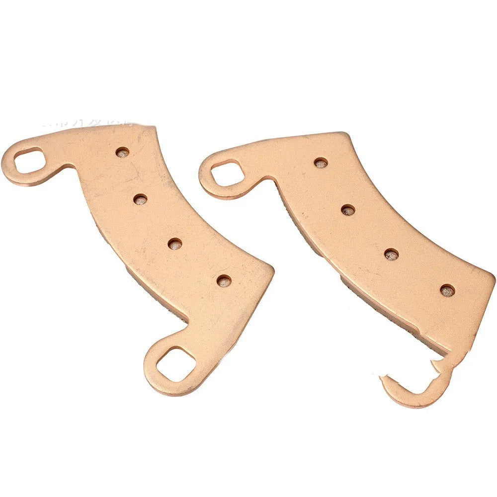 Sintered Brake Pad FA452 Explorer for Polaris ATV and UTV models, showing metallic compound construction