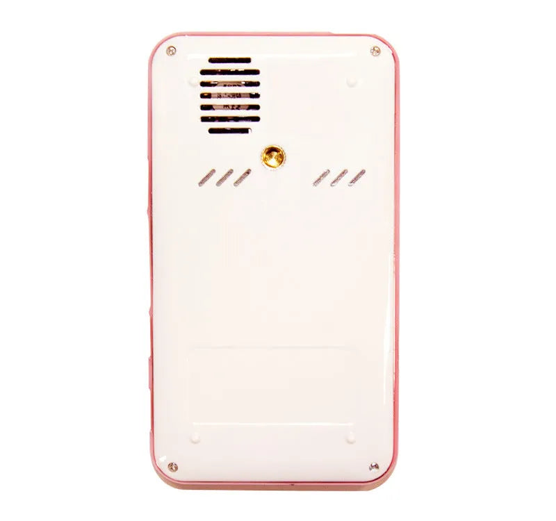 M6S white and rose gold miniature portable smart DLP Android projector with 32GB memory and 4200mAh battery