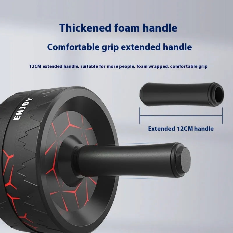 Flame pattern abdominal exercise wheel for core training in various colour options