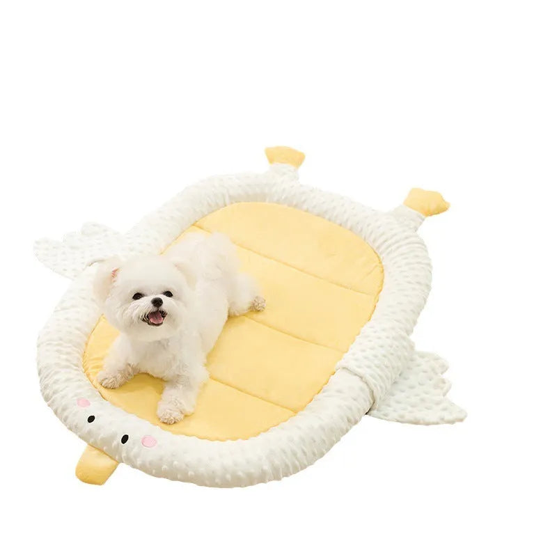 Bedsure Orthopedic Dog Bed with waterproof cover and foam mattress in size L 65x50cm