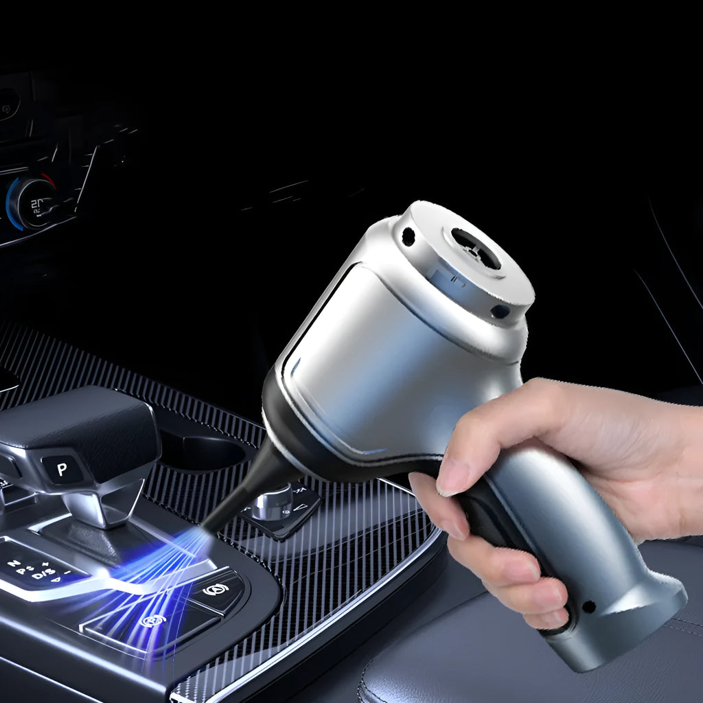 Brushless handheld vacuum cleaner with 12000Pa suction for car and home cleaning applications