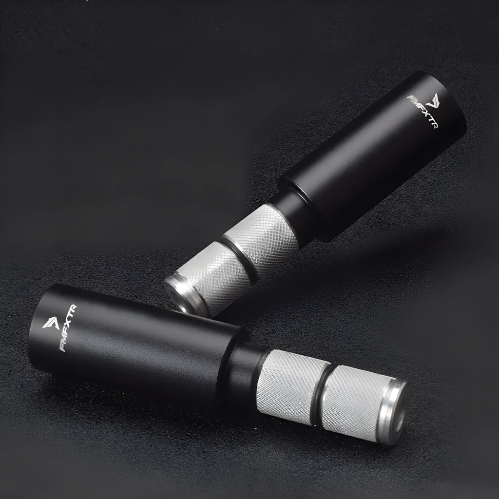 Aluminium alloy folding bike handlebar extension rod for car mounting with 15-20mm range