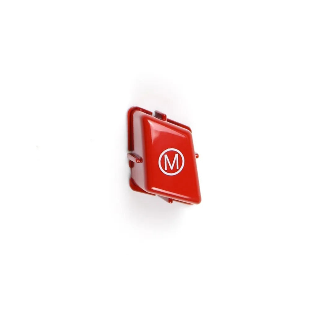 BMW steering wheel M1 M2 mode replacement buttons in red and blue colours