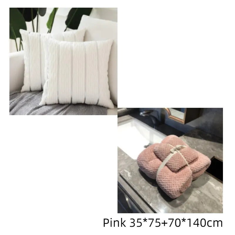 Plush velvet pillow cover in 45x45cm size, showing wine red colour with plain pattern