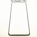 OnePlus 7 Pro touch screen replacement glass with OCA adhesive for smartphone display repair