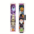 Halloween couplet decorations banner measuring 30x180cm per pair in polyester fabric