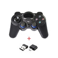 Wireless multi-platform gamepad for Android, iOS, PC, and PS3 gaming with USB adapter