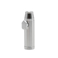 Aluminium alloy cigarette holder with bullet snuff pipe design in multiple colours.