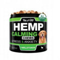 Calm Down And Chew 120-capsule health supplement container with natural ingredients for stress management