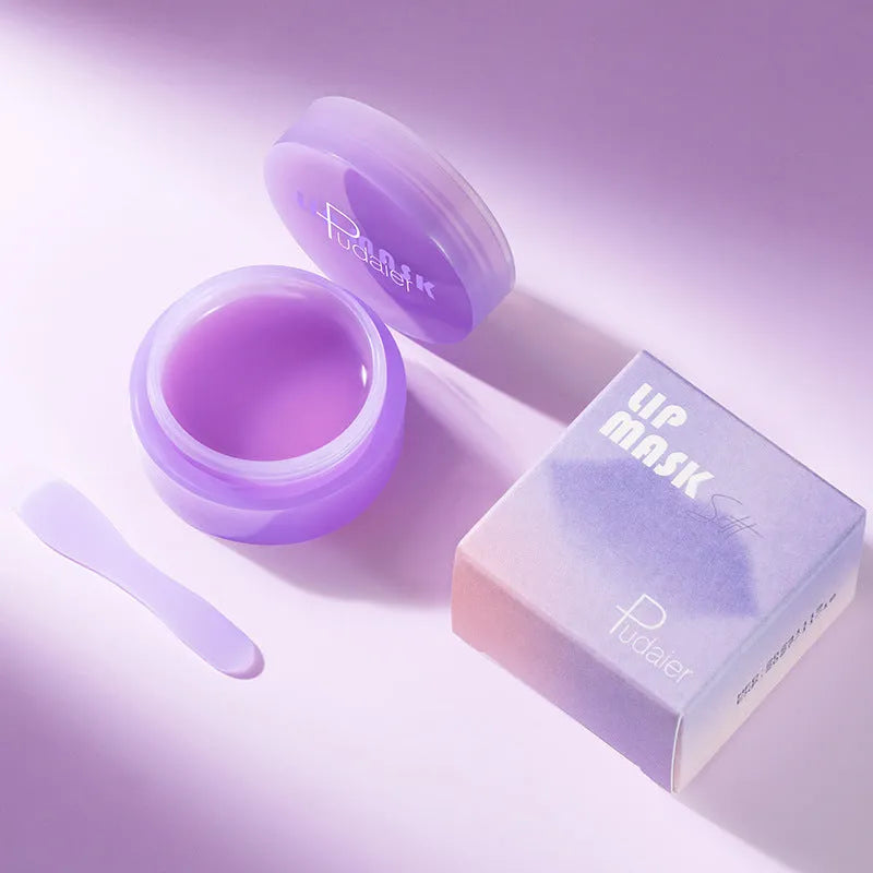 Lip balm with scraper for exfoliation, 10ml capacity, 3-year shelf life for moisturising and cutin softening