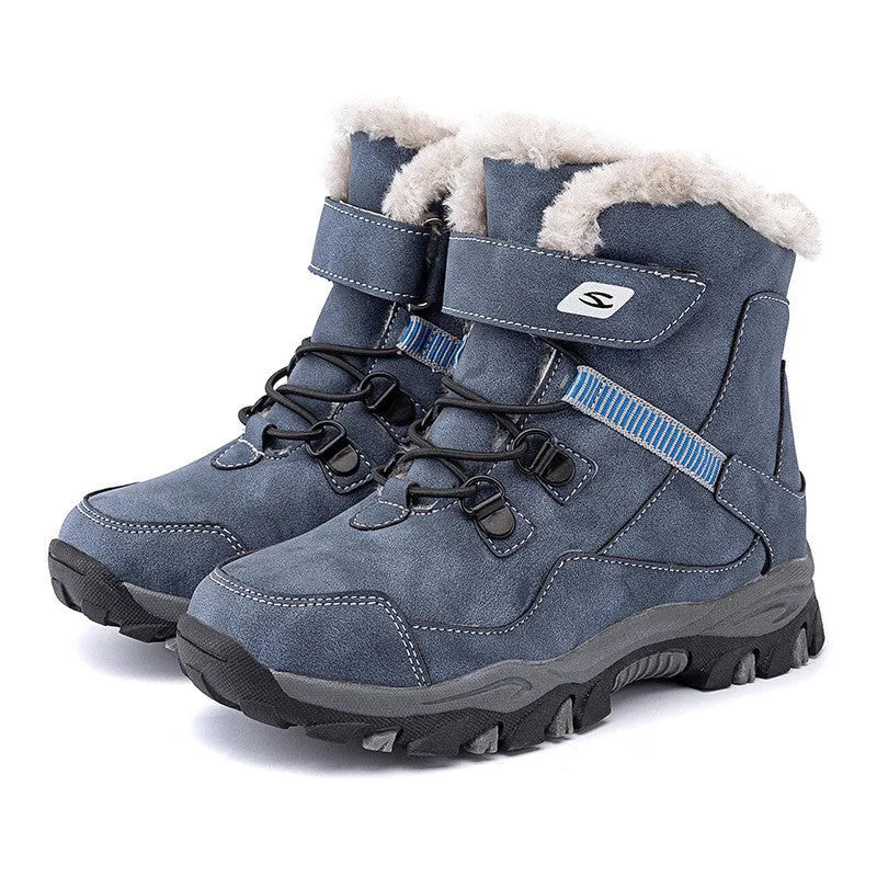 Hobby Bear children's waterproof martin boots with adjustable buckle and non-slip rubber soles
