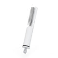 Stainless steel dematting comb for pets with 18.8cm length and user-friendly handle for removing hair knots and mats