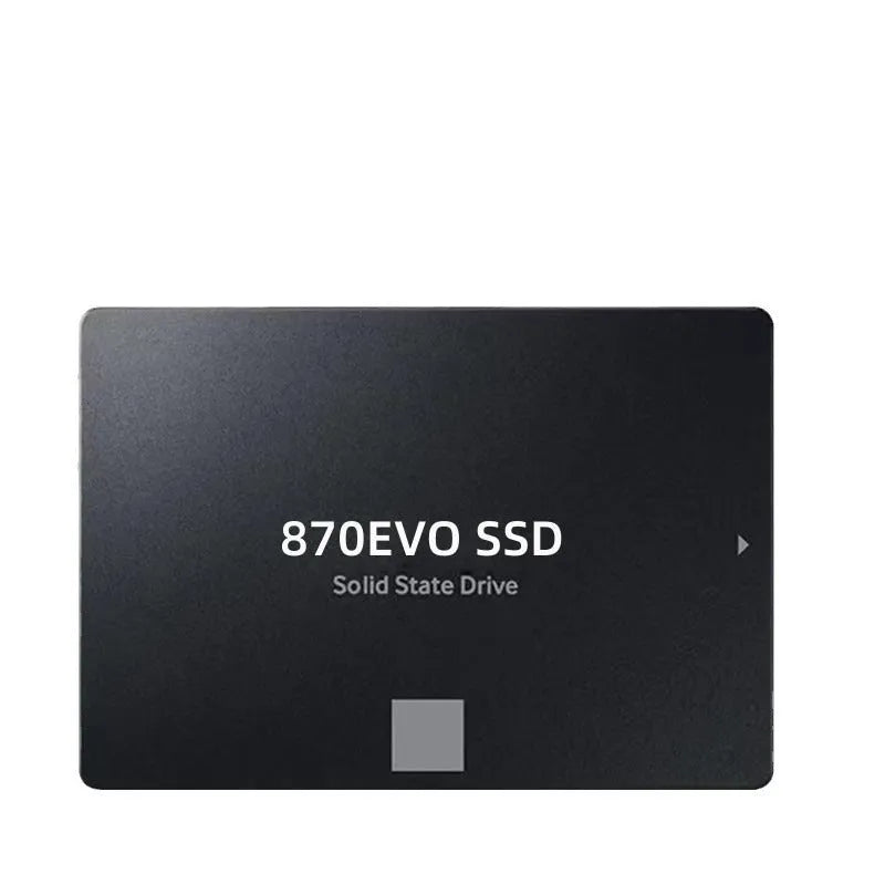 Samsung 870 EVO 2.5-inch SATA III solid-state drive for internal computer storage upgrade.