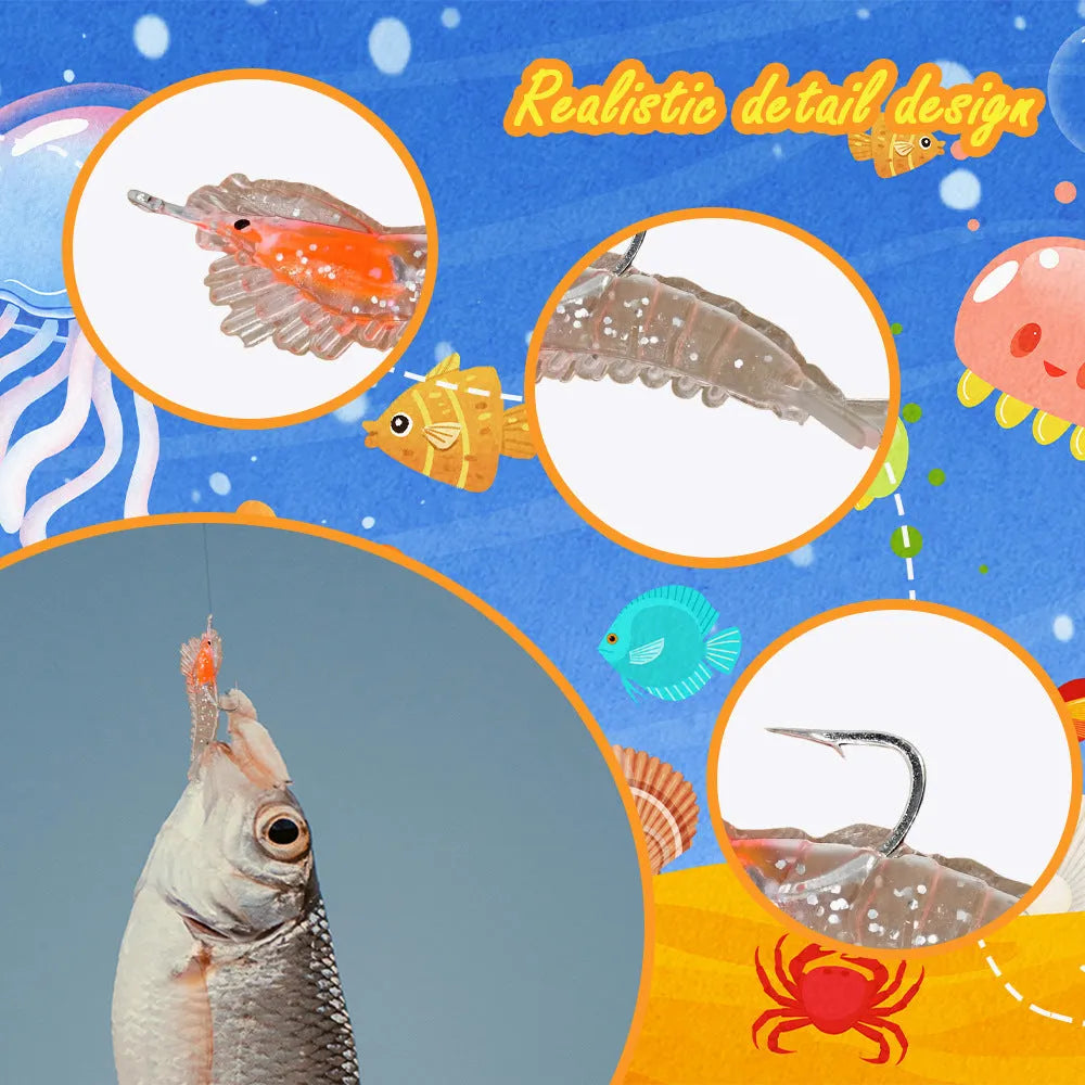 24 countdown Christmas fishing set with metal toy pieces, fishhook storage box options and blind box storage bag